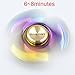 Maibtkey Fidget Spinner EDC Hand Spinners High-Speed 6-8 Min Spins Rainbow Metal Tri-spinner Hand Fidget for Relieving Boredom ADHD & Anxiety