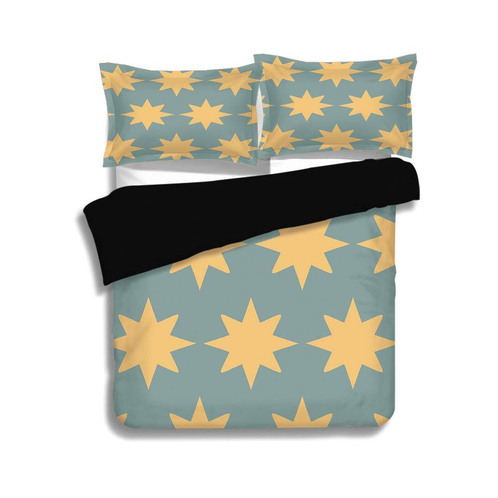 Bedding Slumber Bags Vankine Black Queen Size Modern Skyline Of