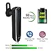 Bluetooth Headset, Duola 30 Hours Using 90 Days Standby Headphone w/Mic Noise Cancel Bluetooth Earpiece V4.1