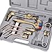 Goplus® 10PCS Oxygen & Acetylene Torch Kit, Welding & Cutting Gas Welder Tool Set w/Case