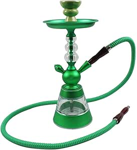 MXL Juego de cachimba de Cristal acrílico, con 1 Manguera y Accesorios