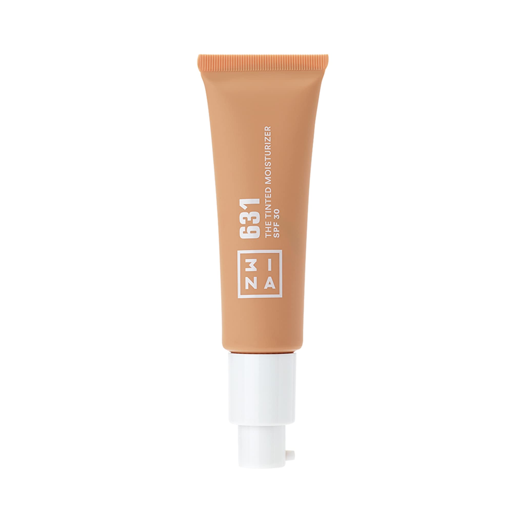3INA MAKEUP - The Tinted Moisturizer SPF30 631 - Sun beige BB Cream - Foundation with Hyaluronic Acid and SPF30 - Tinted Moisturiser for All Skin Tones - Vegan - Cruelty Free