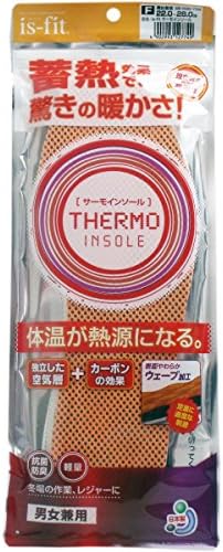 is-fit(イズ-フィット) サーモインソール　M088-7749　男性用/女性用22.0～28.0cm 　防寒　中敷　あったかい　冬　足の冷え　防寒ウェア