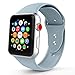 IYOU Sport Band Compatible with Watch Band 38MM 42MM 40MM 44MM, Soft Silicone Replacement Sport Strap Compatible with 2018 Watch Series 4/3/2/1 (Turquoise,38MM, S/M)