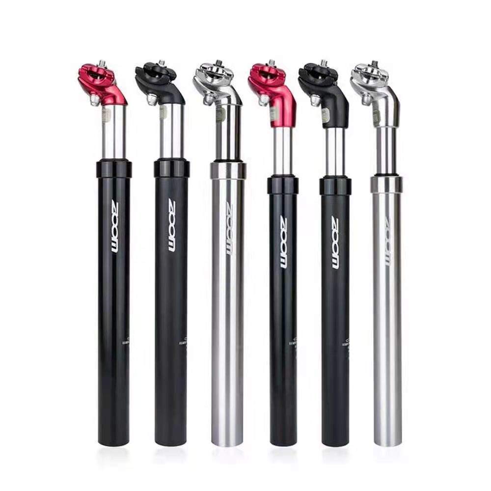Adjustable Bike Suspension Seatpost - 31.6mm Manual Control Hydraulic Dropper Post For Road & BMX Bikes