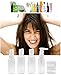 PYRUS Travel Bottles, Transparent Travel Bottle Set Lightweight Pump and Spray Plastic Containers Ideal for Cosmetic Shampoo Shower Gel