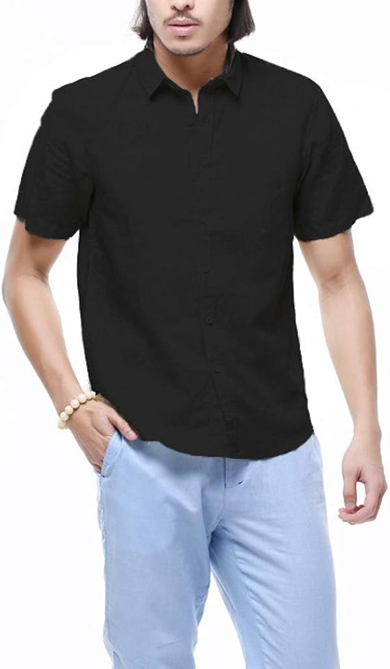 Amazon Co Jp Tシャツ メンズ Vネック 麻 ストリート 七分袖 リンネル カジュアル 夏服 半袖 シャツ ブラウス トップス ゆるtシャツ カジュアル トップ シャツ トップス 無地 おしゃれ ゆったり カジュアル ファッション 夏季対応 腕時計