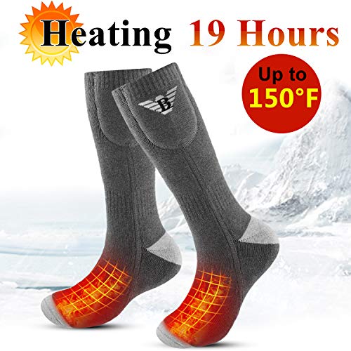 Begleri Electric Heated Socks for Men Women Rechargeable Heated Socks 3