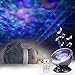 SOLLED Ocean Wave Projector 12 LED Remote Control Night Light Wave Projector for Kids 7 Colors Undersea Projector Lamp with Mini Music Player for Living Room Bedroom - Black