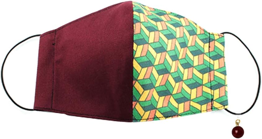 Amazon Co Jp 鬼滅の刃風 冨岡義勇 風 亀甲柄 マスク フィルターポケット チャーム付き ジュニア キッズ 幼稚園 子供用 立体 洗える 男の子 手作り ハンドメイド 日本製 冨岡 義勇 Sサイズ Msk Kmt Tomioka S 服 ファッション小物