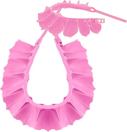 Amazon シャンプー ハット シャワー キャップ 子供用 幼児 ベビー 23段階サイズ調整 水漏れ防止 フリーサイズ 1歳 2歳 赤ちゃん Hiderme ピンク シャンプーハット ベビー マタニティ 通販