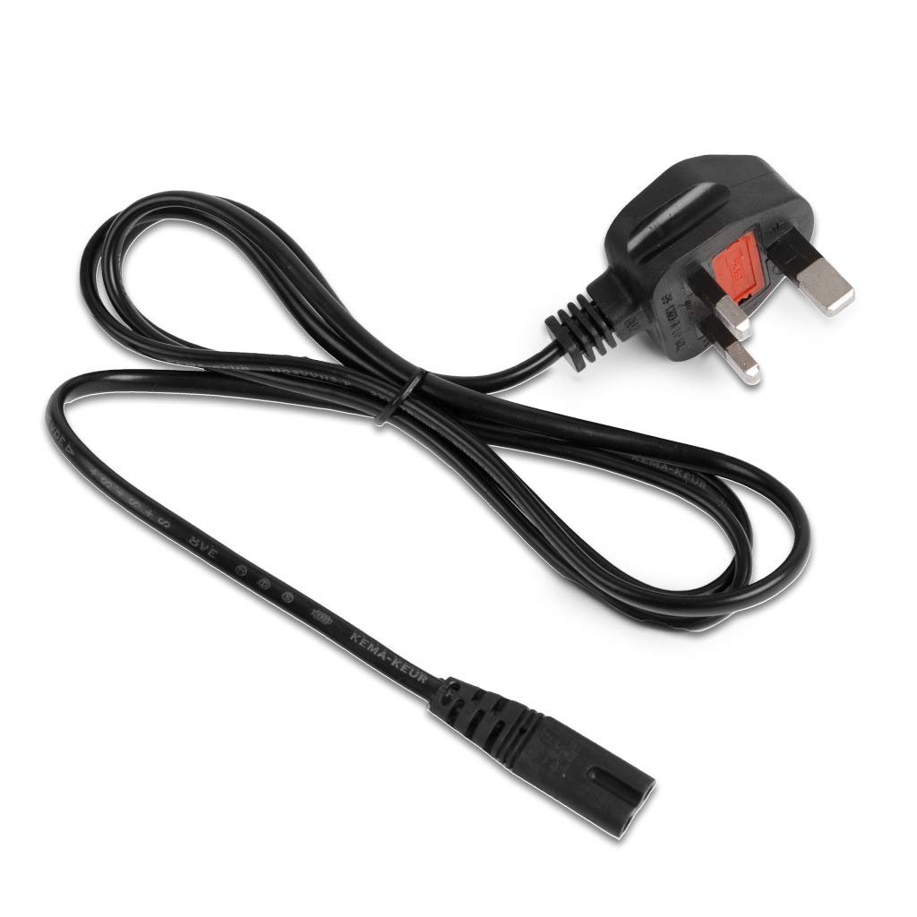 REYTID Replacement Power Cable Compatible with Epson Printer DX Lead Charger Adapter Plug Mains UK