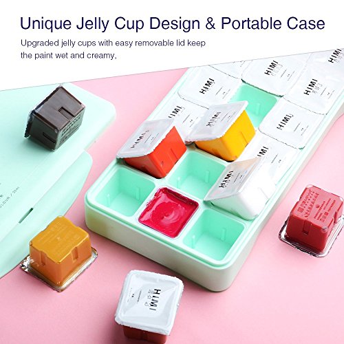 4 Gouache+Portable+Students+Watercolor+Painting