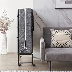 Folding Bed with Mattress Twin Size, Portable