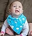 Baby Bandana Drool Bibs, Unisex 4 Pack Gift Set for Drooling and Teething Boys and Girls, Soft and Absorbent Cotton by Farnod Baby