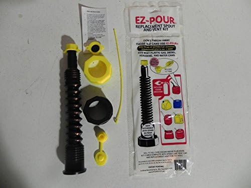Gas Can Spout Nozzle Ez Pour Replacement Kit Fits Most All Gas and Water Cans