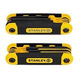 Stanley STHT71839 Folding Metric and Sae Hex Keys, 2-Pack