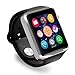 EasyDy Bluetooth Wearable Smart Watches Android Calling Smartwatch Phone with Camera E118 (Black)