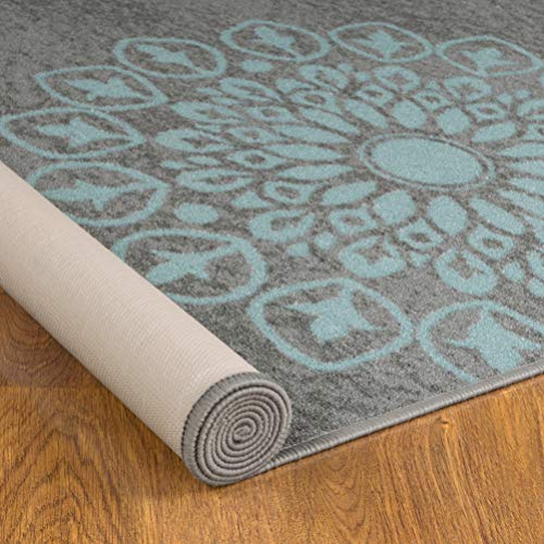Antep Rugs Alfombras Modern Floral 3x5 NonSkid (NonSlip) Low Profile