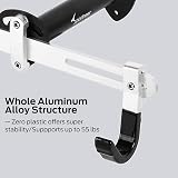 Sportneer Adjustable Bike Wall Mount for Road Mountain BMX - Space Saving view 2