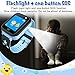 Kids Smart Watch Phone With Outdoor Activity GPS Tracker for 3-14 Girls Boys 1.44