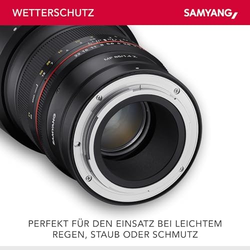 MF 85mm F1,4 Z für Nikon Z Vollformat Portrait Objektiv für Z-Mount, geeignet für Nikon Z, manueller Fokus, für Nikon Z 6II, Nikon Z 7II, Nikon Z 5, Nikon Z 50, Nikon Z 6, Nikon Z 7 22795 Schw