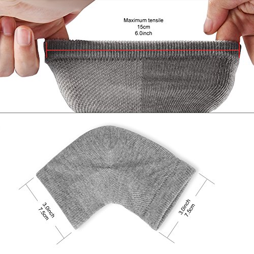 Pretty See Moisture Socks Day Night Open-Toed Breathable Socks Silicone Gel Heel Sleeves for Moistur - //medicalbooks.filipinodoctors.org