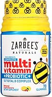 Zarbee's Naturals Children's Complete Multivitamin + Probiotic Gummies with Our Total B Complex and Essential Vitamins...