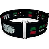 Buckle-Down Belt Women's Cinch Star Wars Darth Vader Utility Belt Bounding Black Multi Color Available In Adjustable Sizes