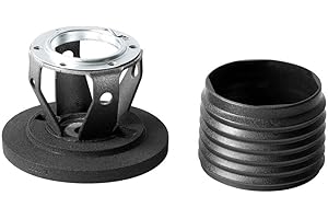 MOMO 7711 Steering Wheel Hub for Chevrolet, Black