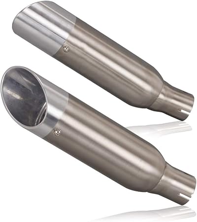 Amazon スズキ Suzuki 用 Hayabusa 隼 Gsx1300r 08 17 スリップオンマフラー ステンレス鋼 スリップオン 車 バイク