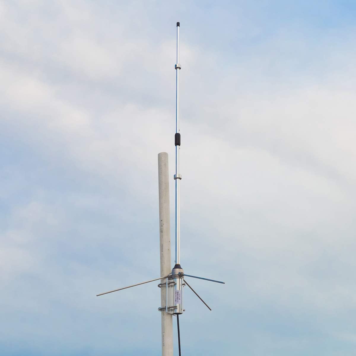 HYS 390-470Mhz UHF 6dBi 100W UHF-Female So239 Alterable Adjustable Frequency Aluminum Alloy Mobile Outdoor Base Antenna for Motorola Kenwood Icom Midland Mobile Transceiver Mobile Radio Repeater: GPS & Navigation