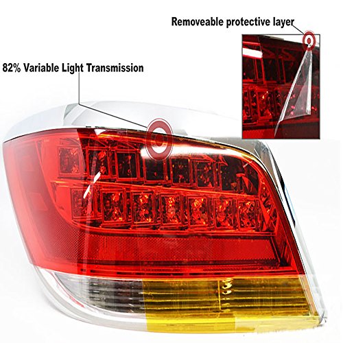 3 LinkedGo+Inches+Adhesive+Headlights+Taillight