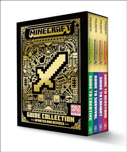 The Official Minecraft Guide Collection 8 Books Box Set By Mojang