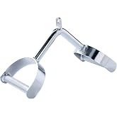 FITNESS MANIAC USA Double D Row Handle A-Shaped Wide Grip Cable Attachment for Seated Row and Curling Bar Exercises in Gym