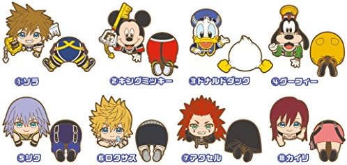 Nokkari Rubber Clip Kingdom Hearts 8Pack BOX