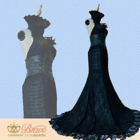 Amazon 第五人格 Identityv 芸者 花嫁 黒ver 美智子 コスプレ衣装 仮装 ステージ 舞台服 ハロウィン クリスマス コスプレ 仮装 通販