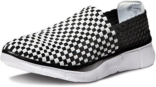 MK-V474-KW_Men 10.5 D(M) Makani Unisex Ultra Lightweight Multicolor Woven Sneaker Slip-on Shoe V474