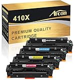 Arcon Compatible Toner Cartridge Replacement for HP 410X CF410X CF411X CF412X CF413X 410A CF410A M477fdw HP Color Laserjet Pro MFP M477fdw M477fnw M477fdn M452dn M452dw M452nw M452 M477 M377dw Printer