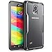 Samsung Galaxy Note 4 Case, SUPCASE Unicorn Beetle Series Premium Hybrid Protective Bumper Case for Galaxy Note 4 (2014 Release), Frost Clear/Black
