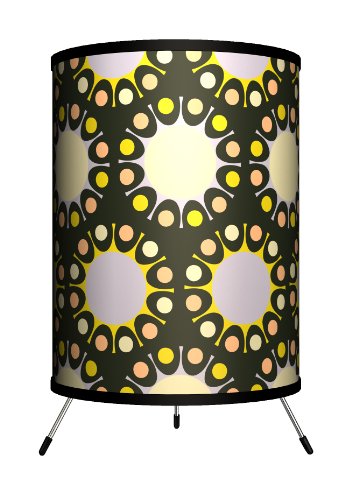 Lamp-In-A-Box Tri-Dec-Pt045 Decor Art - Pattern 045 Tripod Lamp 8" X 8" X 14"