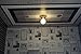 Zamonji 1:12 Scale Battery Operated Led Dollhouse Lights, Metal Base, Plastic (Gold)