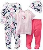 Carter's Baby Girls' 4 Piece Layette Set (Baby) - Coral