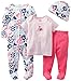 Carter's Baby Girls' 4 Piece Layette Set (Baby) - Coral