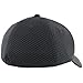 adidas mens Structured Men s amplifier stretch fit cap, Night Grey/Scarlet, Medium-Large US