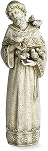 Saint Francis of Assisi Resin Home or Garden Statue, 23 Inch