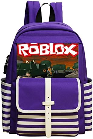 Children School Backpack Roblox Kids Student Bookbag