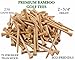 Finger Ten Golf Tees 2 3/4 inch Wood Color Bulk 250 500 1000 Count, with Free Deluxe Golf Tee Holder and Ball Marker for Men Women Kids