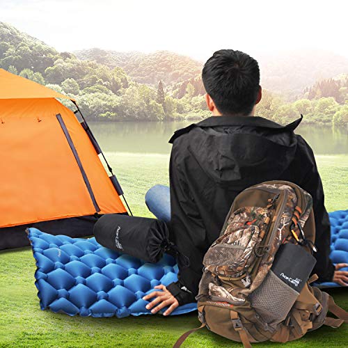 AceCamp Sleeping Pad,Ultralight Camping Sleeping Pad Inflatable Camp Pad with Travel Pillow for Backpacking and Hiking - Thumbnail 5