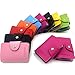 Credit Card Holder Wallet for Women Men - 24 Card Slots (Rose Red)